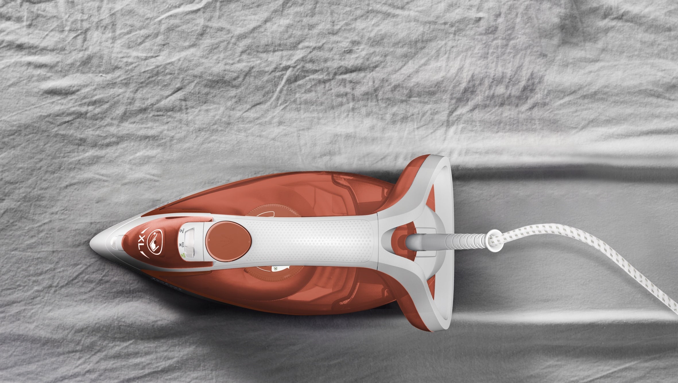 Steam iron Tefal Easygliss Energy FV5782 2800W 260g/min strong anti-drip Manufacturer code FV5782