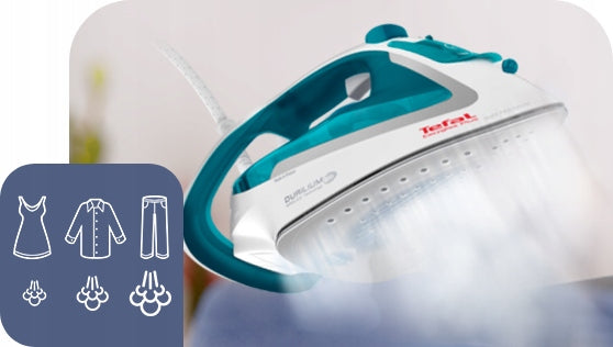 Steam iron Tefal Easygliss Plus 2 FV5718 2500W 195g/min anti-drip Manufacturer code FV5718
