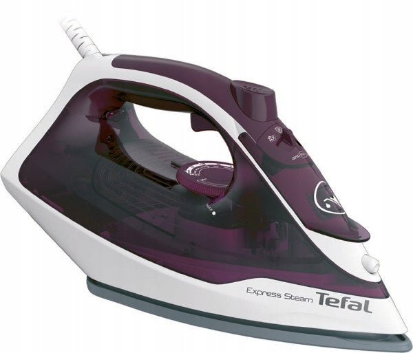Steam iron Tefal Express Steam 2400W FV2835 anti-drip ceramic foot Packaging status original
