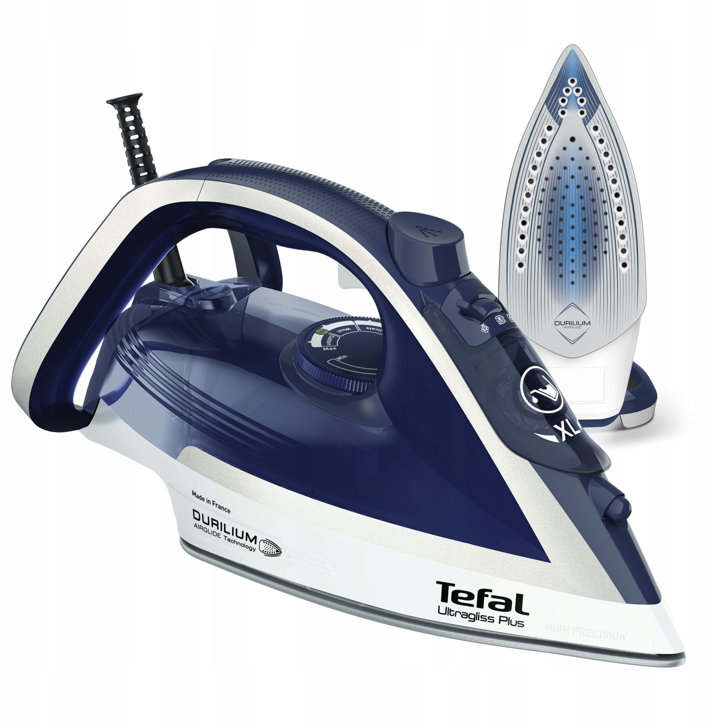 Steam iron Tefal Ultragliss Plus FV6812 2800W Durilium Anti-drip