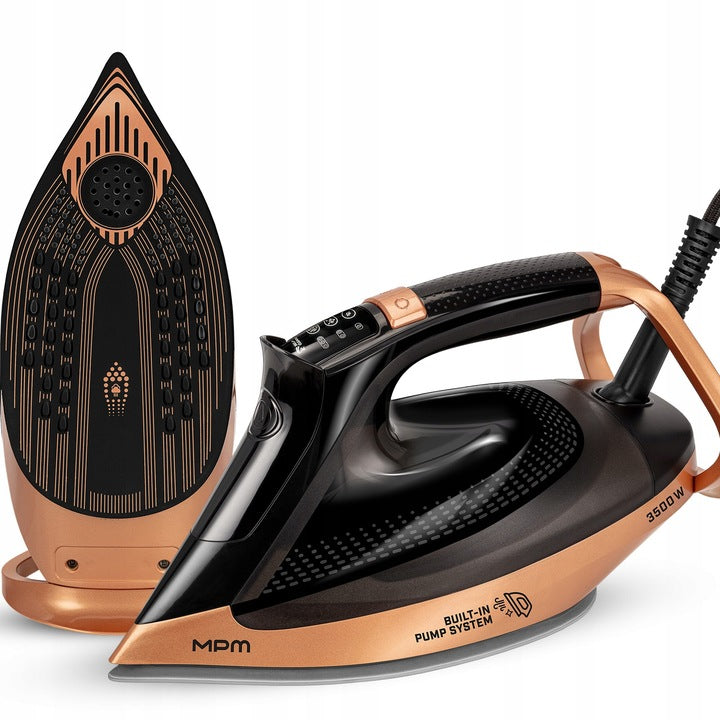 Steam iron ceramic foot strong steam generator 3500W MPM MZE-30 Manufacturer code MZE-30