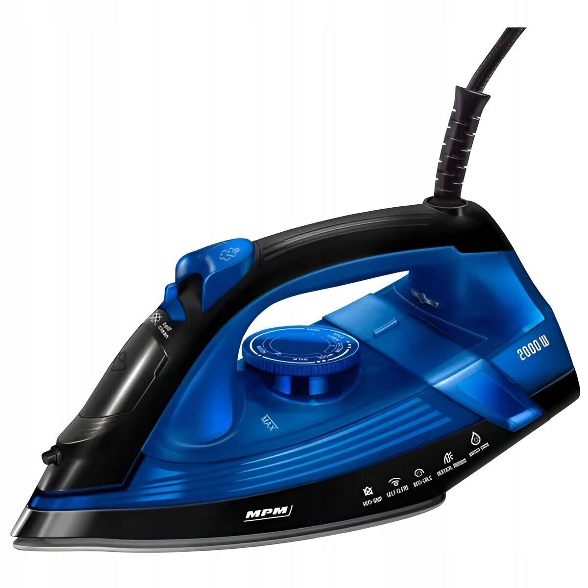 Steam iron with non-stick coating MPM MZE-25 Anti Calc 2000W