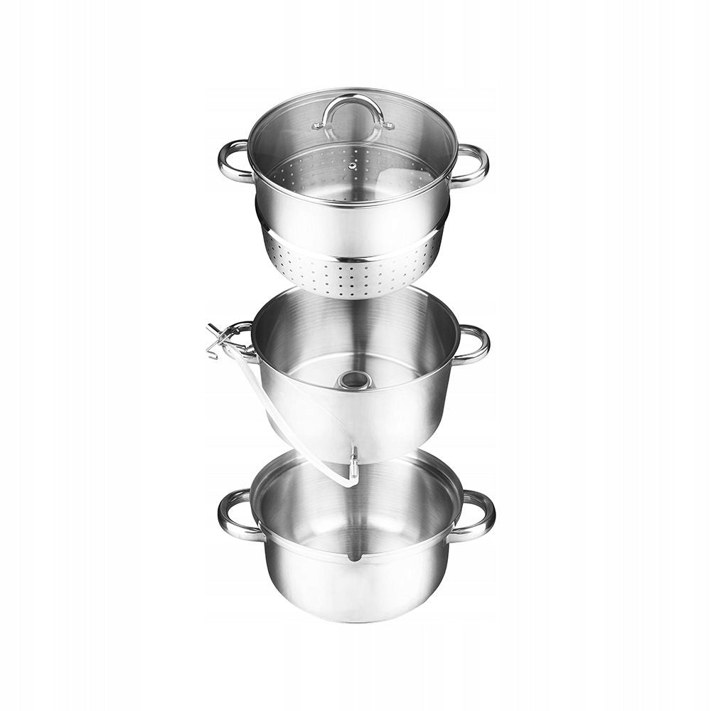 Steam juicer juice pot Altom Design 5 l for each stove induction Capacity 5 l
