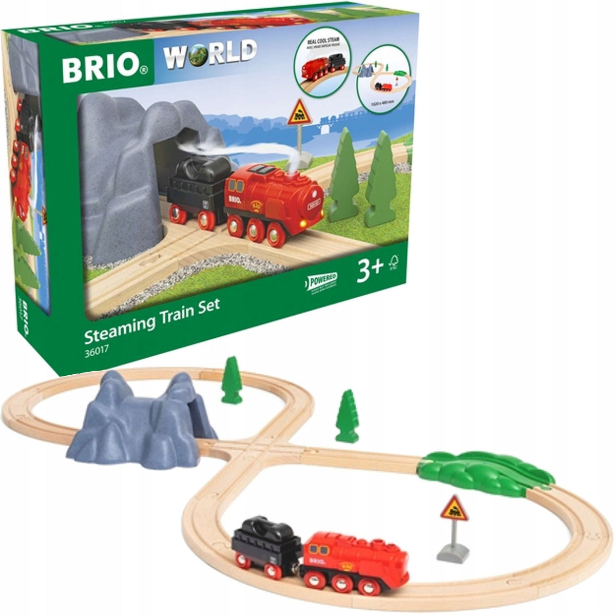 Steam locomotive set Brio