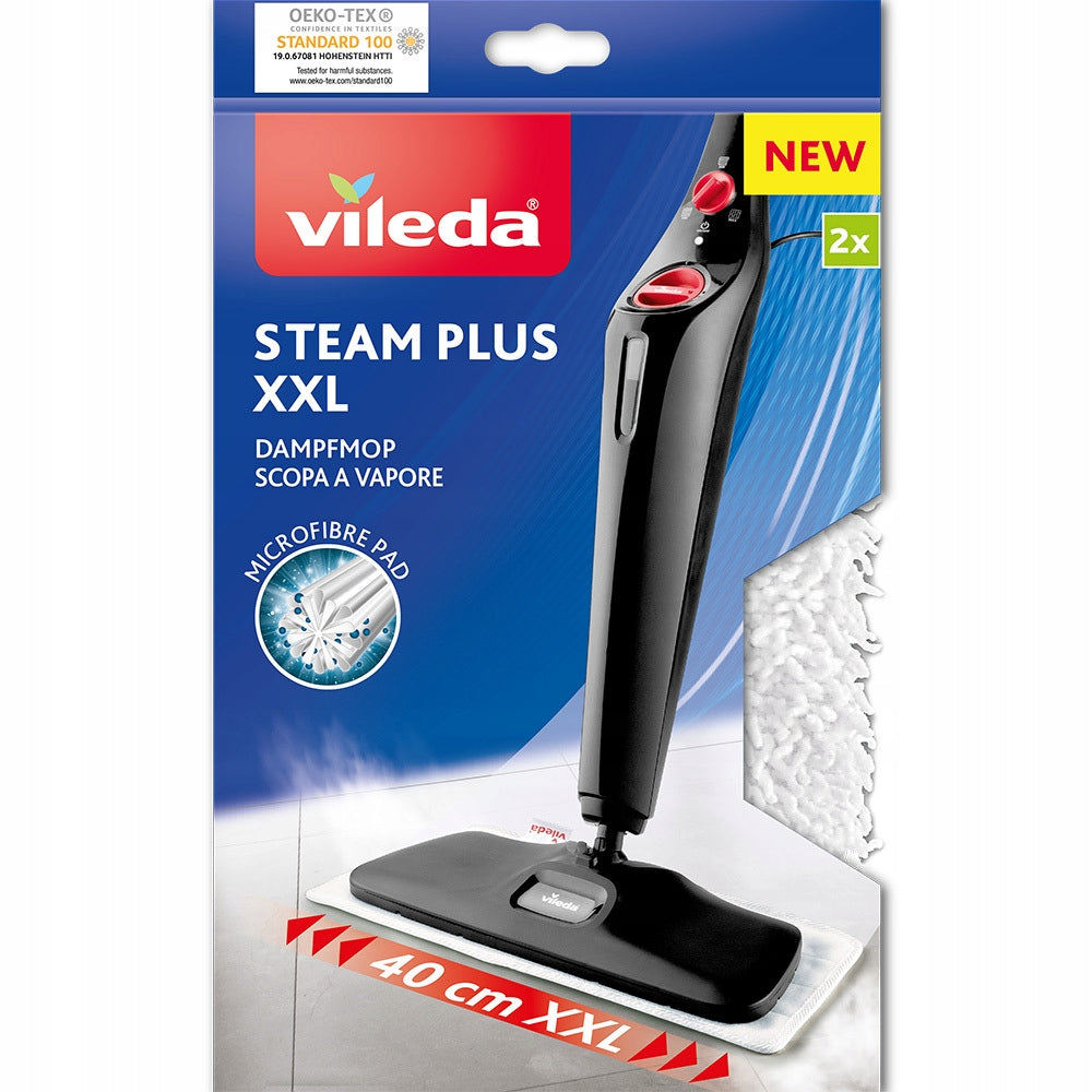 Steam mop cartridge Vileda Steam Plus XXL 2x2 pcs Packaging status original