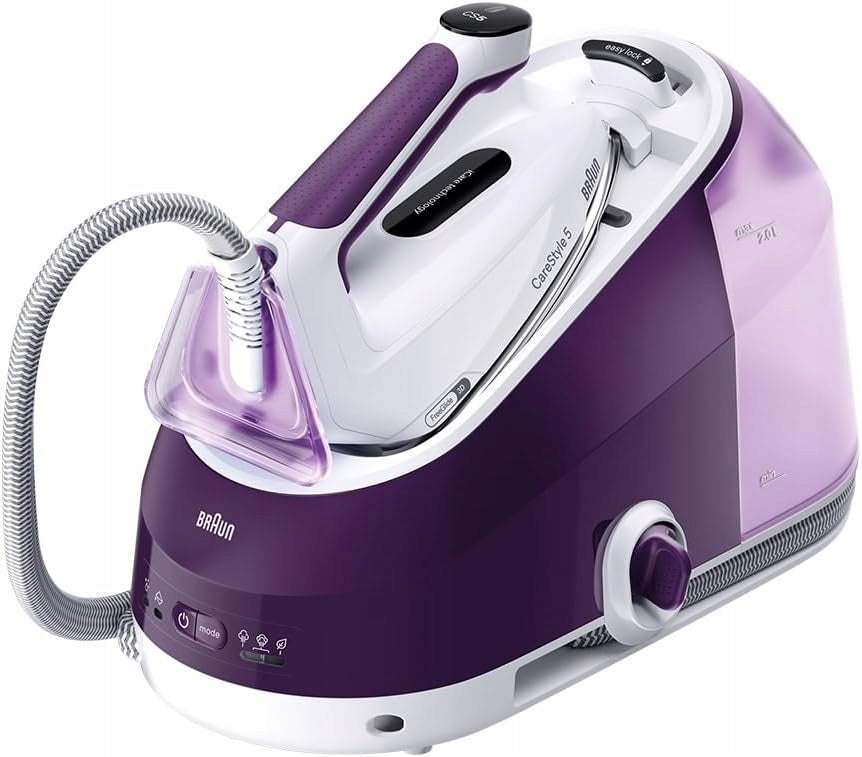 Steam station Braun CareStyle 5 2400 W purple and white