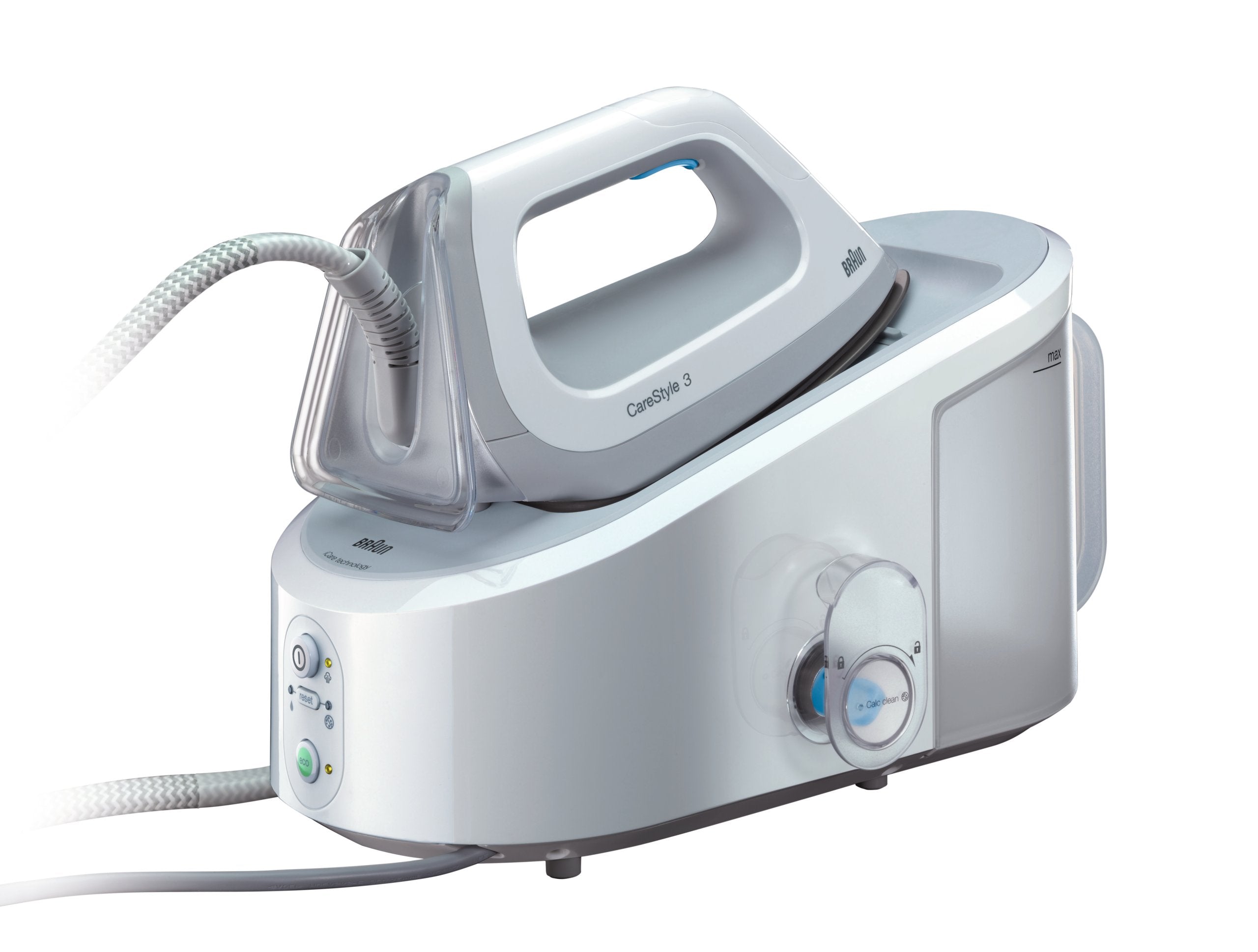 Steam station Braun IS3042WH 2400W iCare AutoClean, strong iron