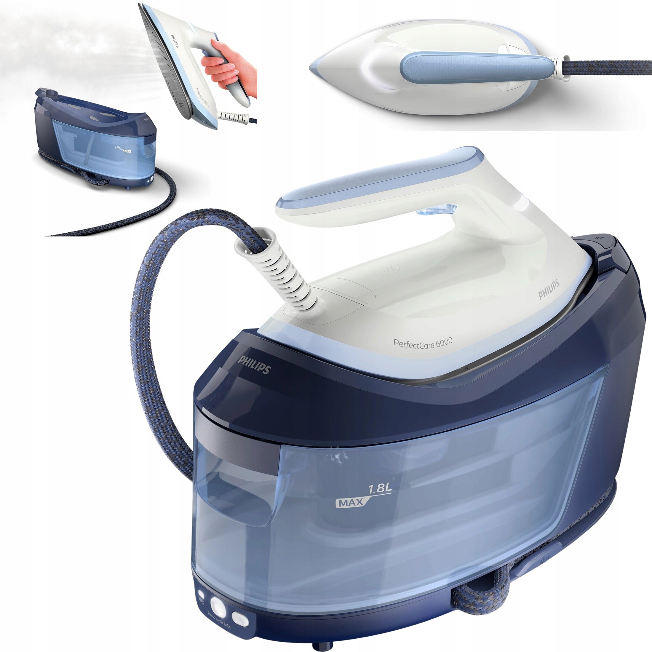 Steam station Iron Steam generator Philips PerfectCare PSG6026/20 6,5 bar