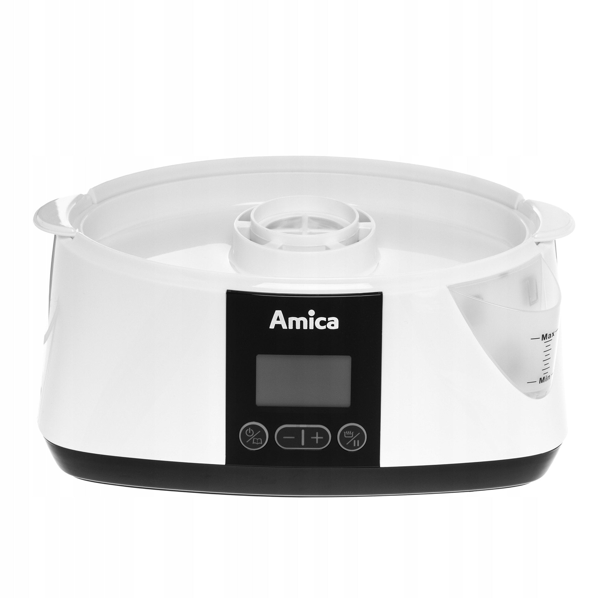 Steamer Amica PT3012 900W 10,8L 3 Containers Display Timer White Brand Amica