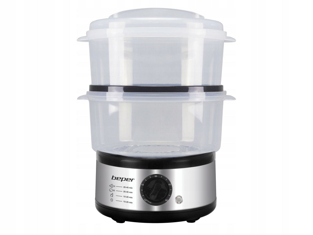 Steamer Beper BC.261 - Healthy Cooking with 5L Capacity, Automatic Off