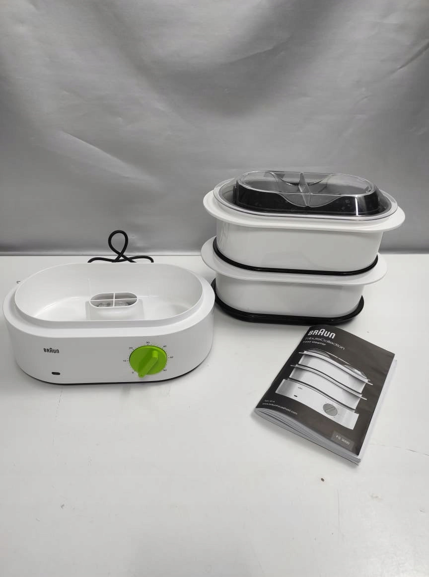 Steamer Braun FS 3000 WH 2 l white 850 W Brand Braun
