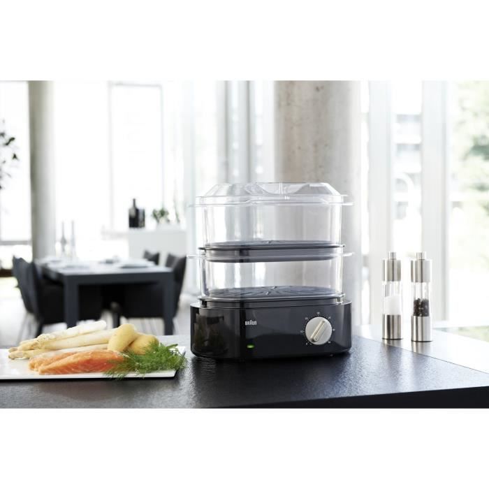 Steamer Braun FS 5100 BK 3,1 l black 850 W Brand Braun