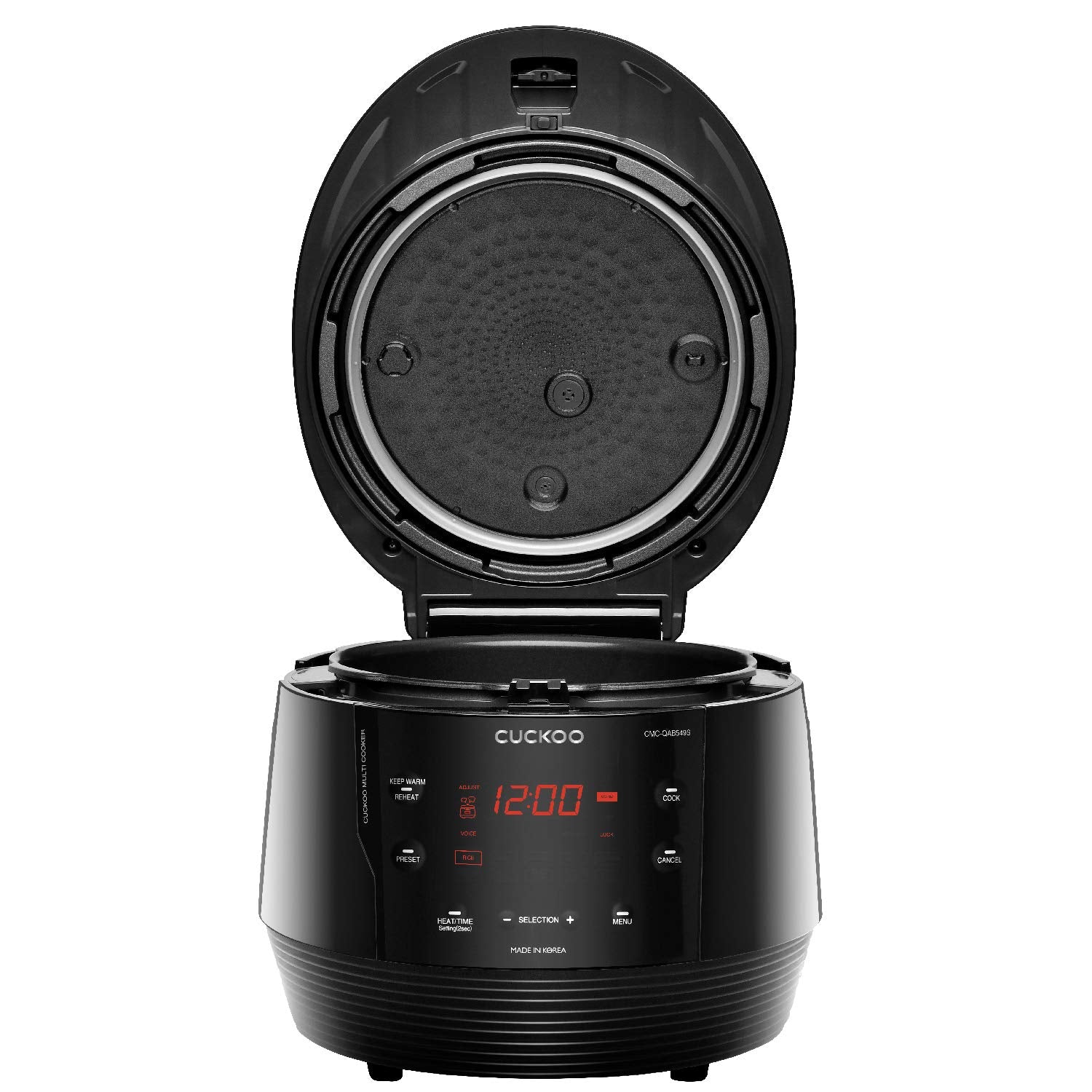 Steamer Cuckoo CMC-QAB549S 1800 l black 1100 W Dominant color black