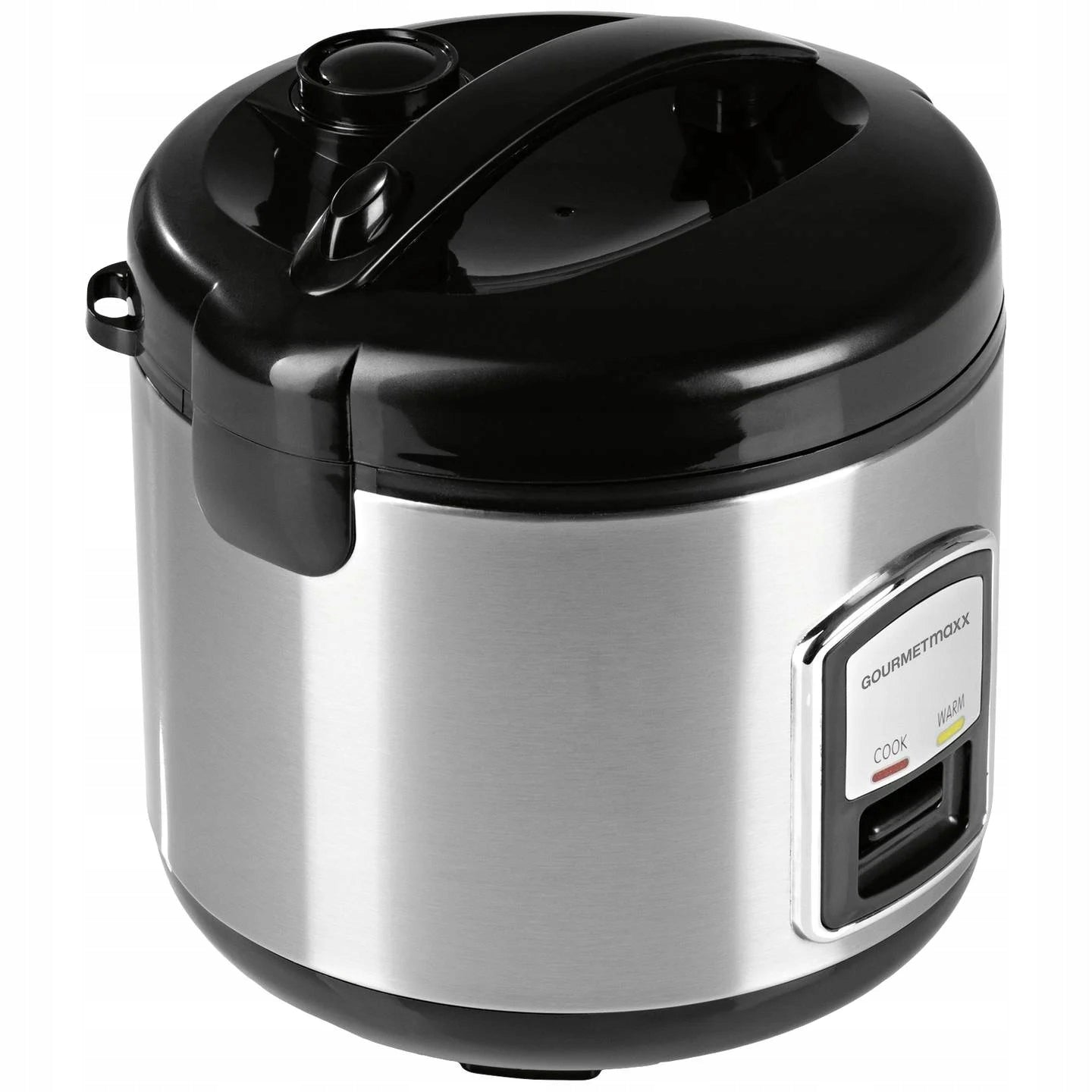 Steamer Gourmetmaxx Rice cooker with steaming function 1 l silver/grey Manufacturer code 14655