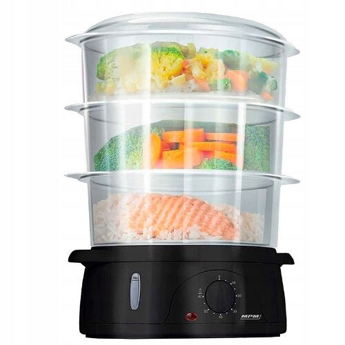 Steamer MPM MPA-02 10L 800W Dominant color black