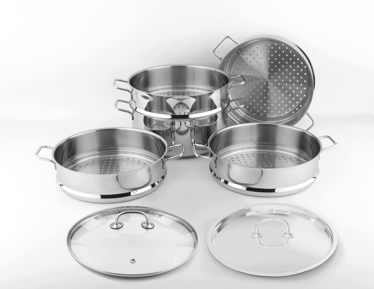 Steamer NOIS 9 l 7-piece set for steaming 18/10 steel Manufacturer code 830193