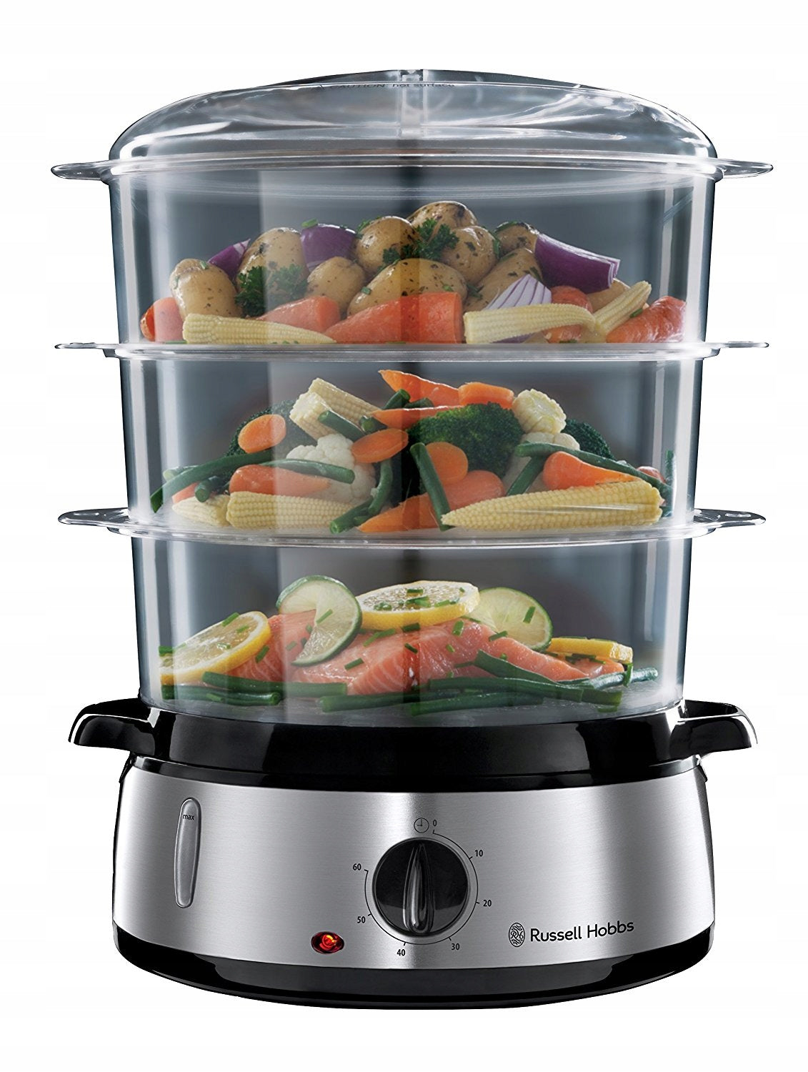 Steamer Russell Hobbs 19270-56 9 l silver/grey 800 W Manufacturer code 19270-56