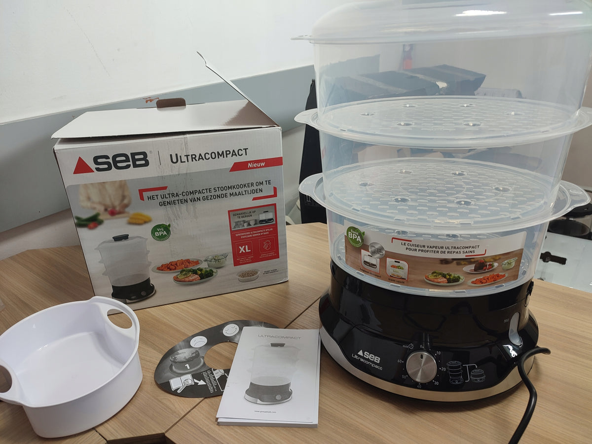 Steamer SEB VC204800 9 l black 800 W Brand SEB