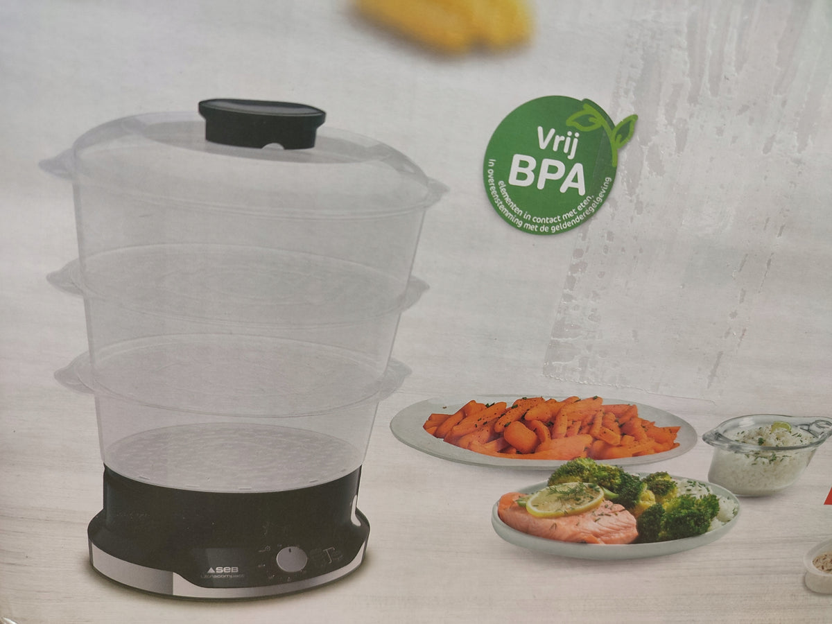 Steamer SEB VC204800 9 l black 800 W