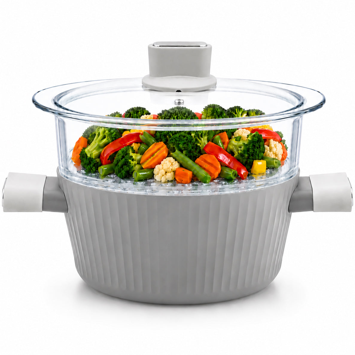 Steamer Steaming Pot Induction Glass Sieve Serrano Cartridge