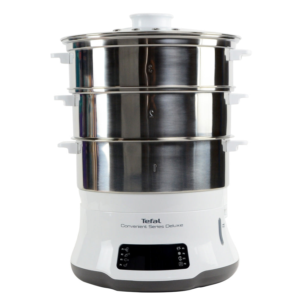 Steamer TEFAL VC502D10 Convenient Series Deluxe silver 900 W Brand Tefal