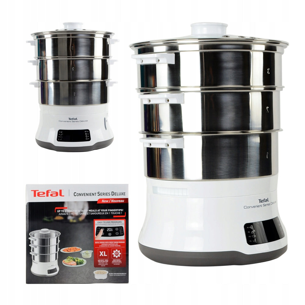 Steamer TEFAL VC502D10 Convenient Series Deluxe silver 900 W