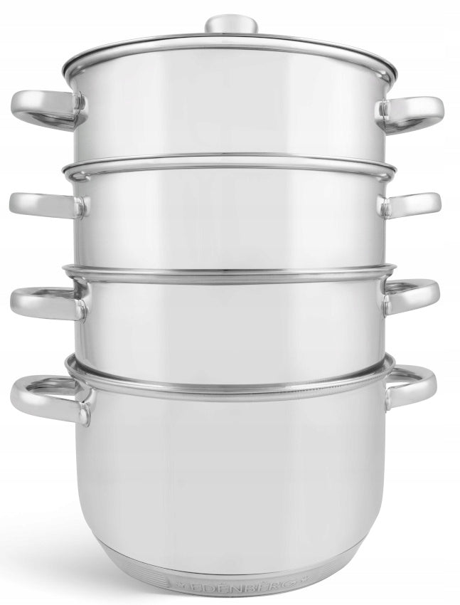 Steaming POT Steamer 5el 2,9L 20cm INDUCTION Gas 9205 Brand Yermos