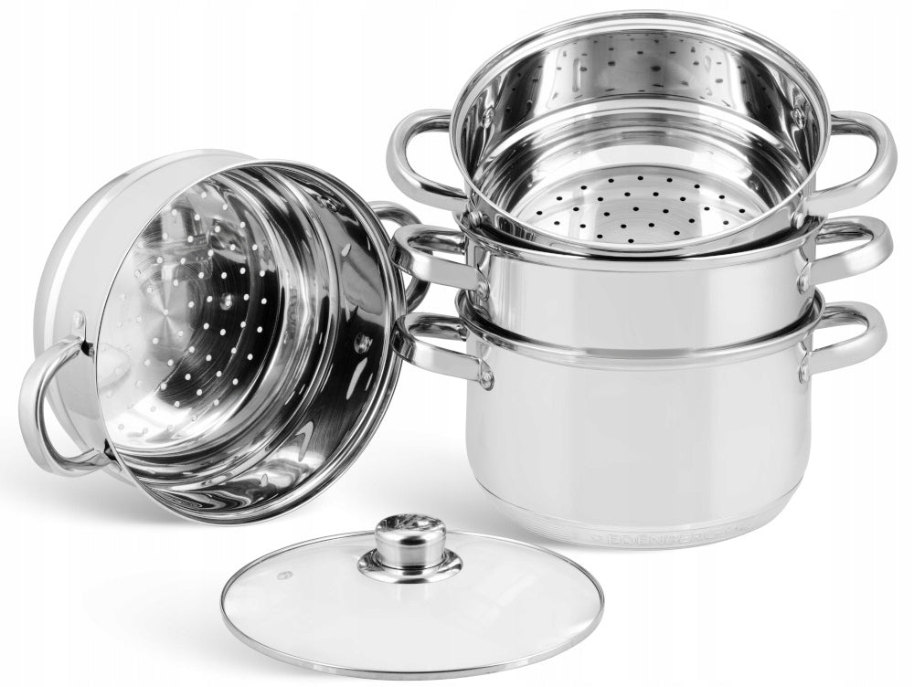 Steaming POT Steamer 5el 2,9L 20cm INDUCTION Gas 9205