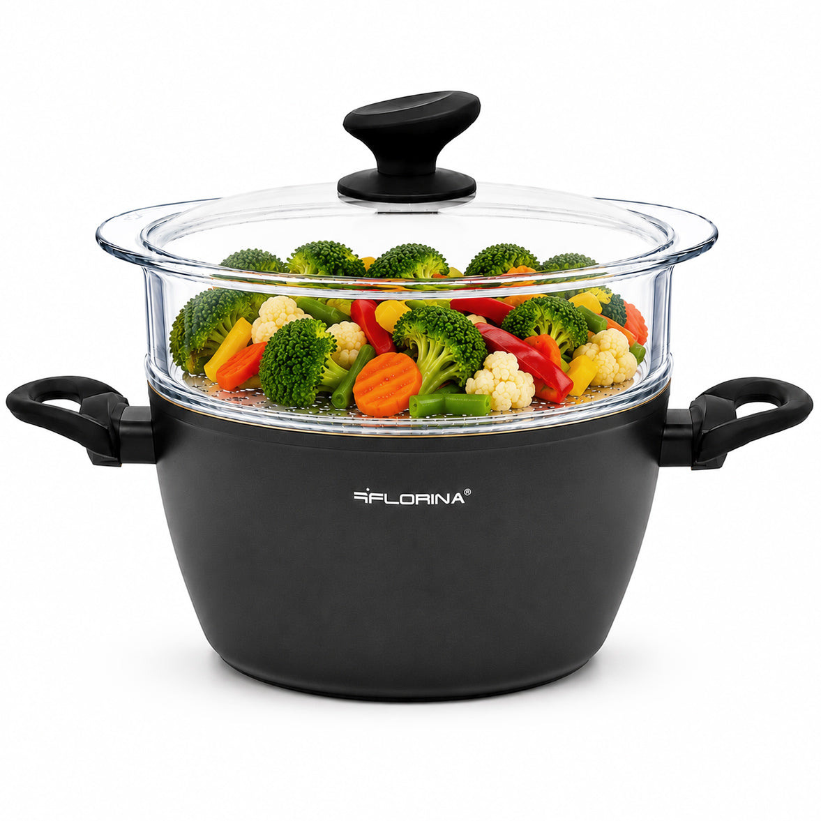 Steaming Pot Induction Steamer Glass Sieve Cartridge AmVegan