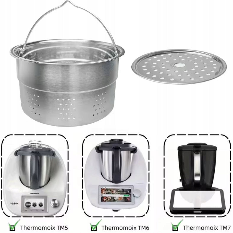 Steaming basket in Thermomix TM7 TM6 TM5 | Thermomix pot Manufacturer code PanSzyszka_pl-61