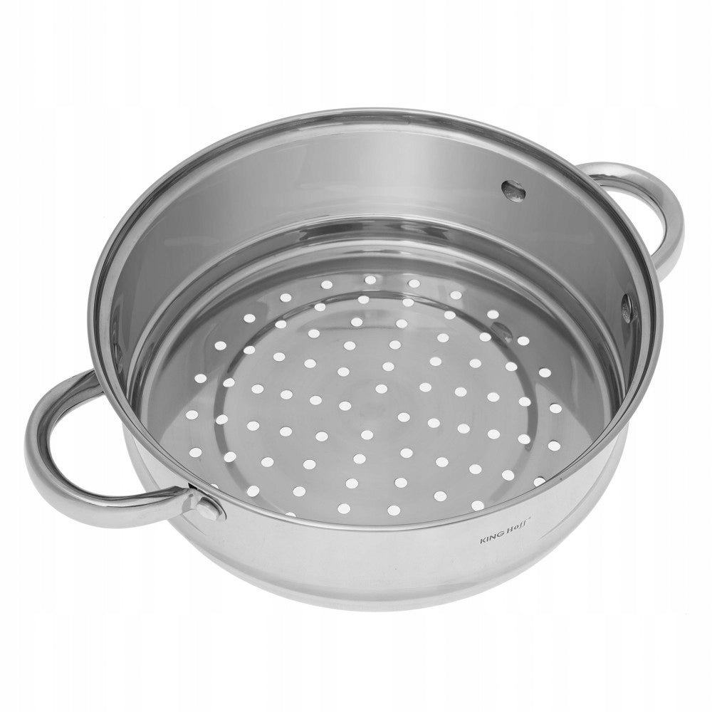 Steaming cartridge Ø24 x 8,5 cm, stainless steel KH-1536 KINGHoff