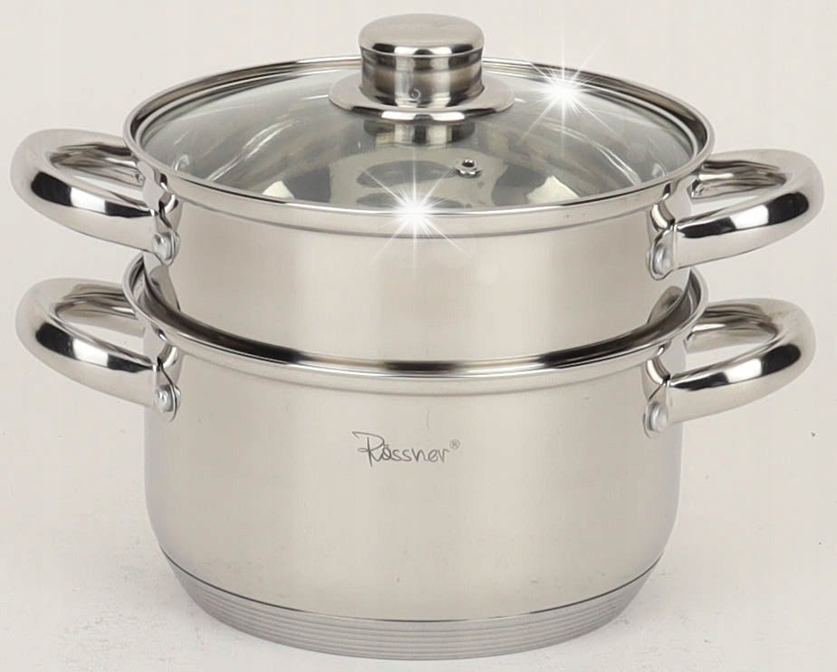 Steaming pot 22 cm 3 el steamer induction gas