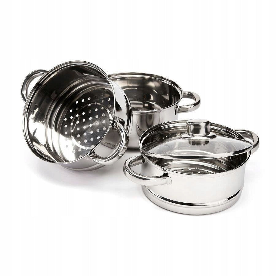 Steaming pot FLORINA Divapore 18 cm 4-piece steamer Capacity 2.4 l