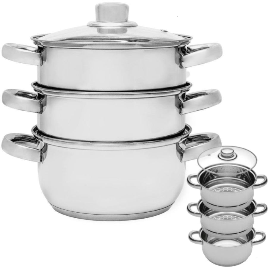 Steaming pot FLORINA Divapore 18 cm 4-piece steamer