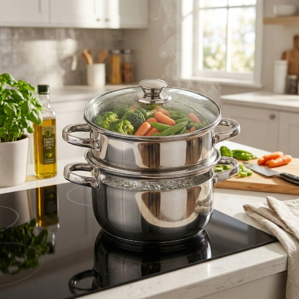 Steaming pot Florina Ambiente Steamer 20 cm 3 el. Brand Ambiente