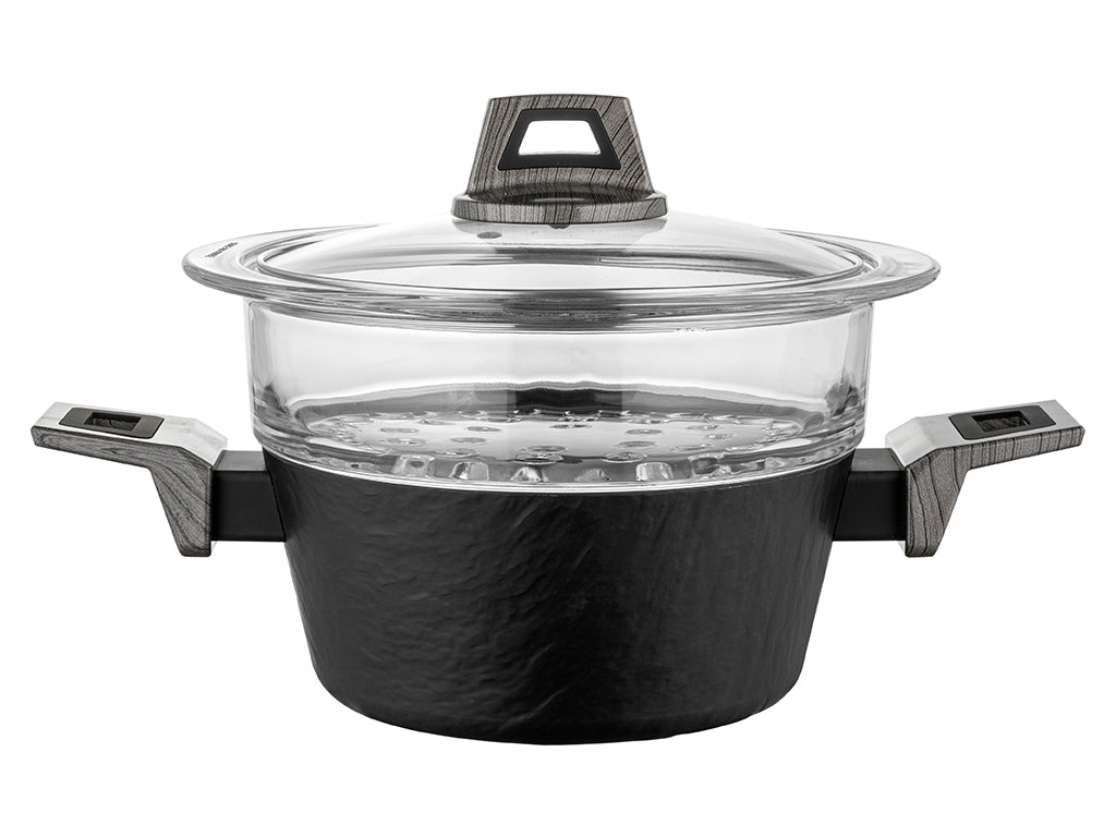 Steaming pot Florina Japandi 20 cm 1,9L with sieve