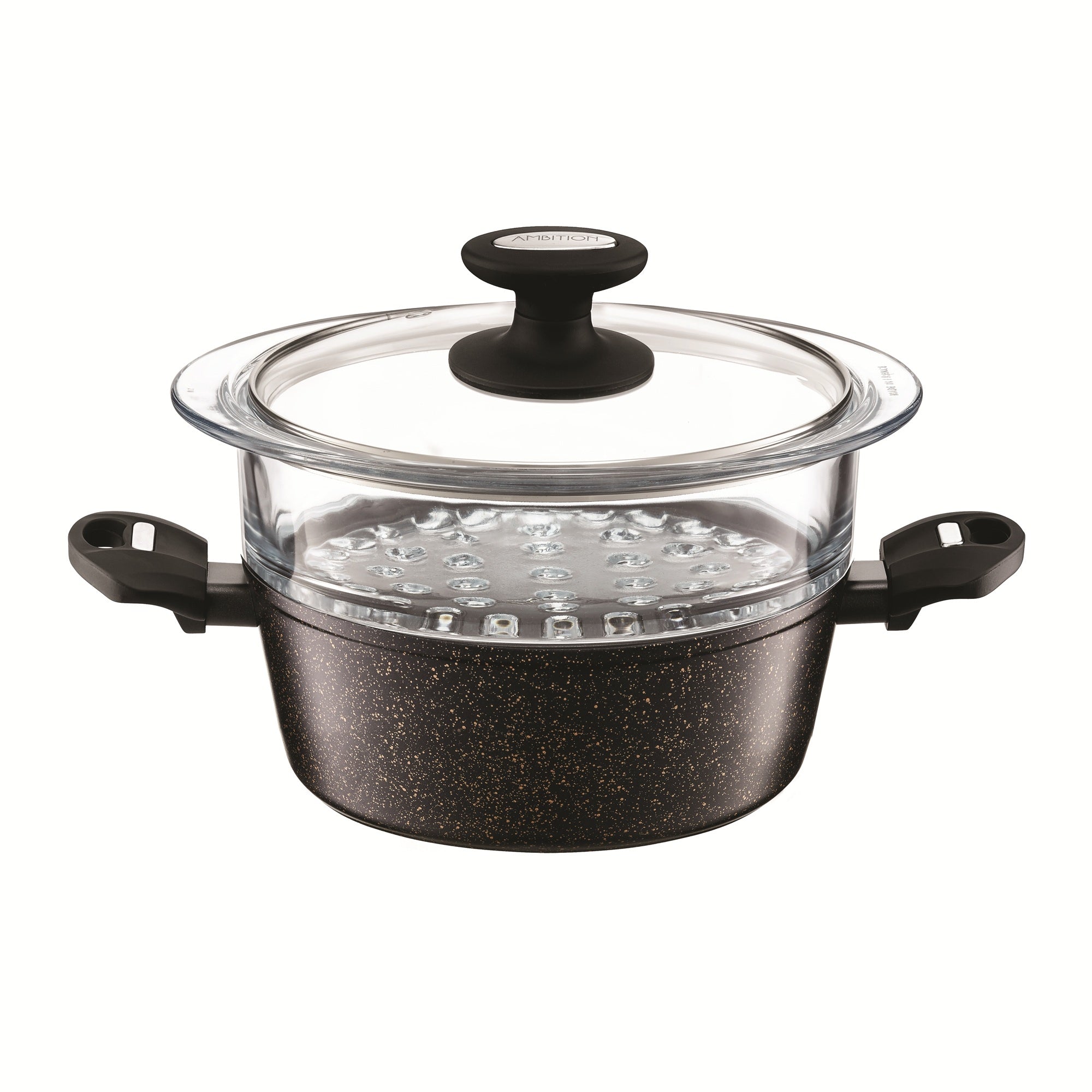 Steaming pot Gold 20 cm AMBITION 20116