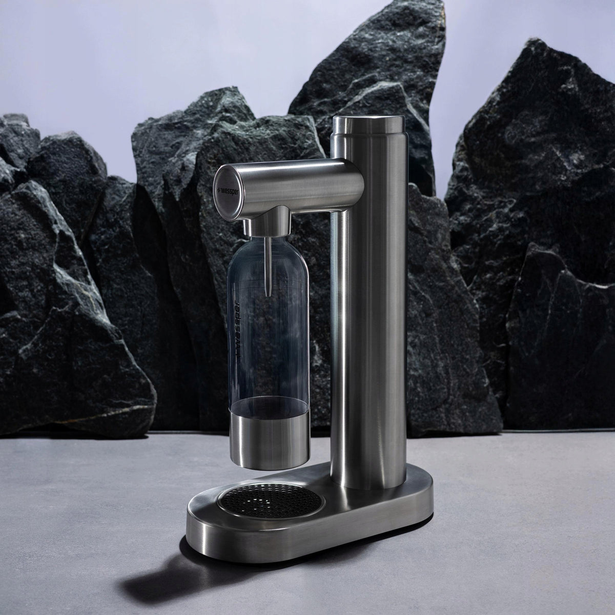Steel Saturator for Water Gasification + Water Bottle Cylinder CO2 Packaging status original