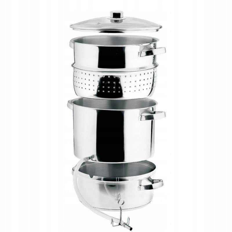 Steel juicer 8 l stainless steel 26 cm for juices and jams Brand Orion