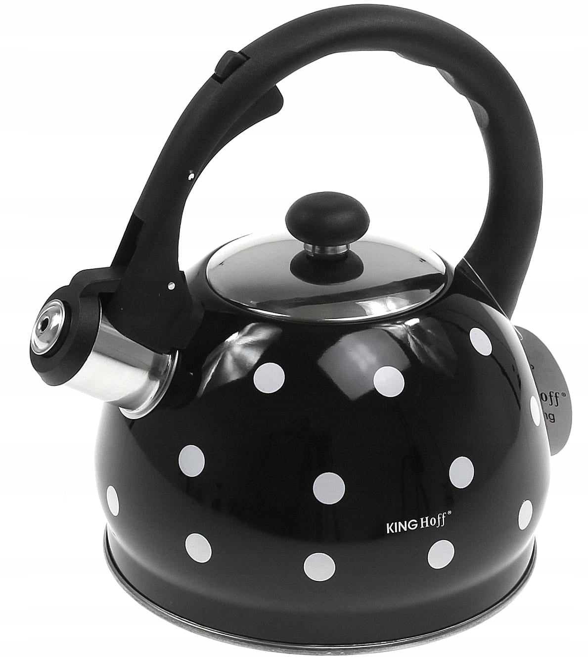 Steel kettle with whistle 2L Induction GAS Black EAN (GTIN) 5908287210486