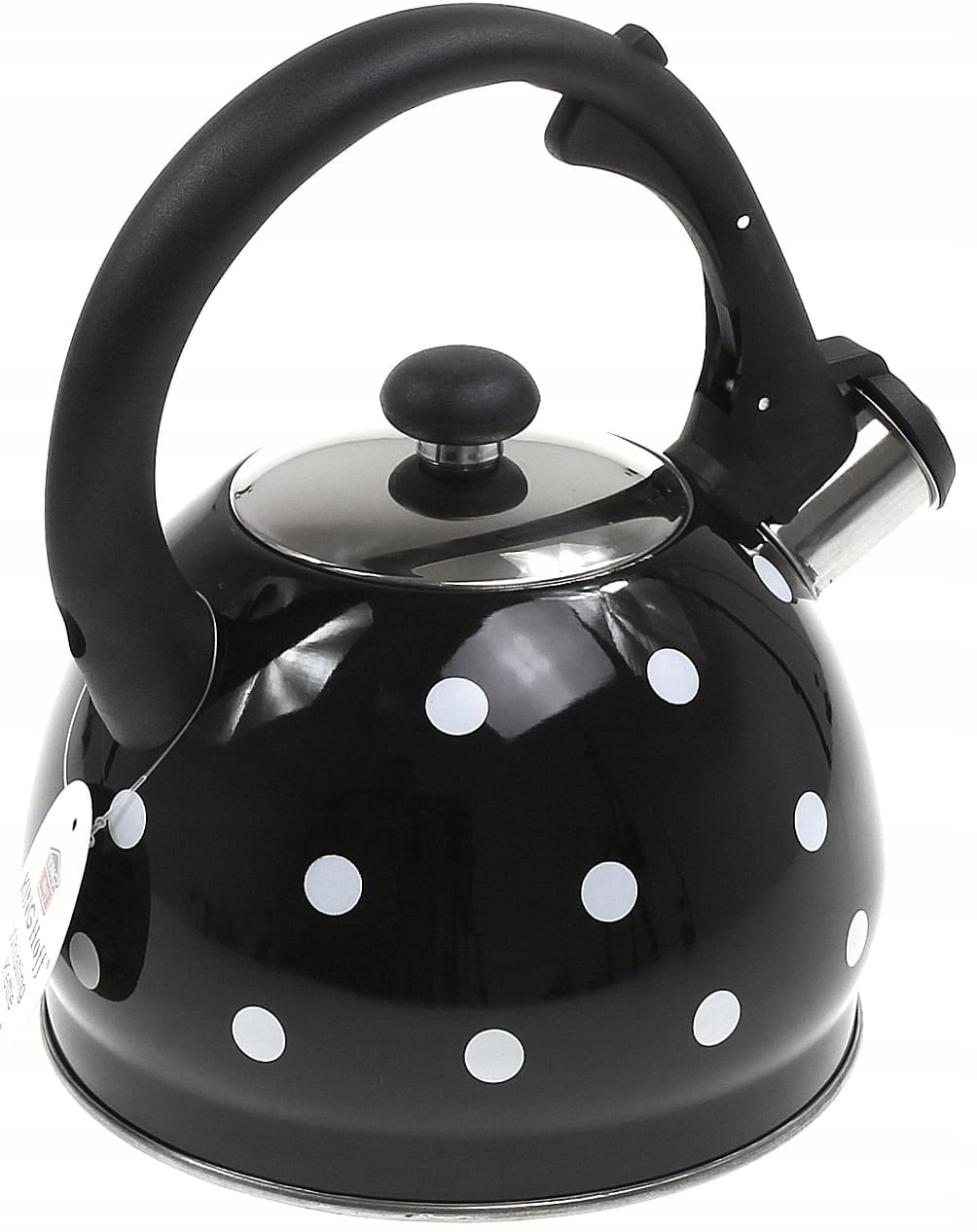 Steel kettle with whistle 2L Induction GAS Black Manufacturer code KH-1048