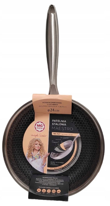 Steel pan MG Home Gessler Maestro 24 cm nonstick