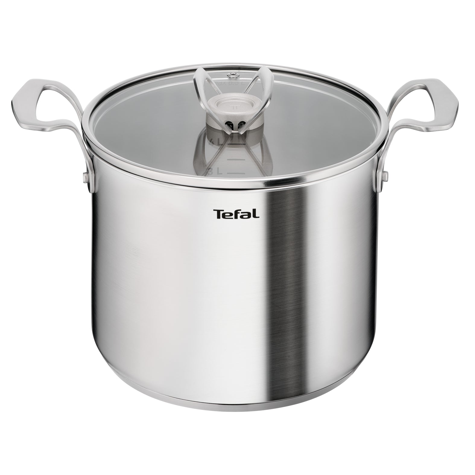 Steel pot with lid TEFAL Extreme 22cm 6,3l E5296104 induction gas