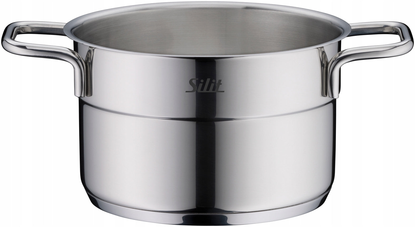 Steel pot with lid high Silit Extra Cook small 14 cm 1,3l induction Brand Silit