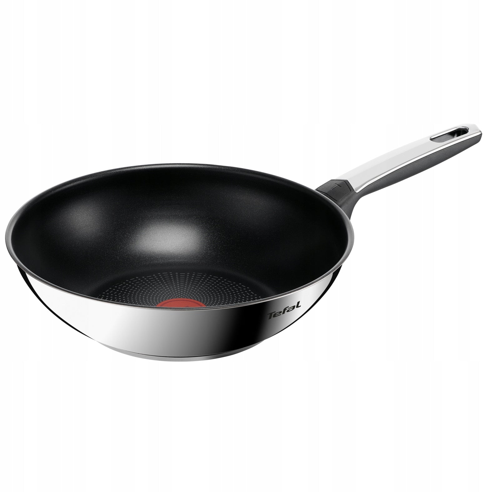 Steel wok TEFAL Emotion+ E3271944 28cm non-stick induction