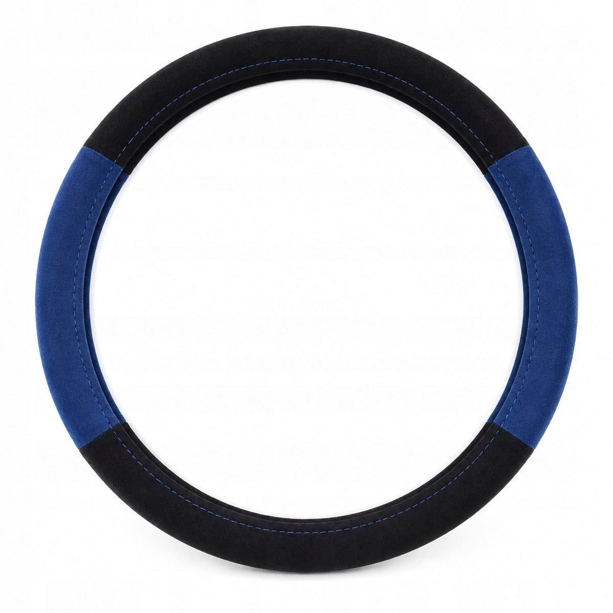 Steering Wheel Cover VOLVO FH AERO VELVET BLUE/BLACK Manufacturer E-Tomalak