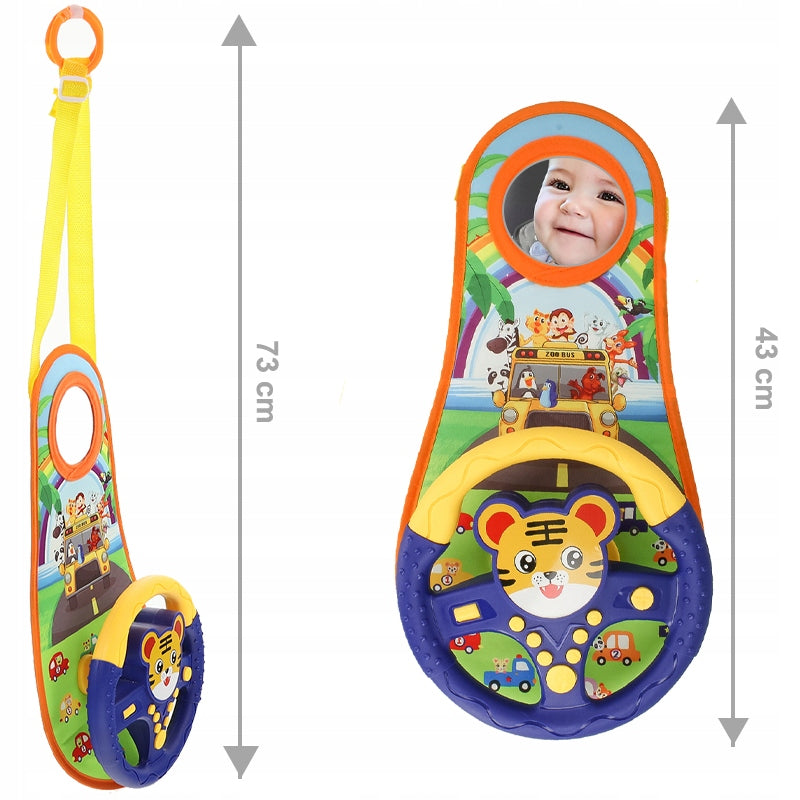 Steering Wheel for Kids Car Driving Simulator Toy with Sound Brand Stator
