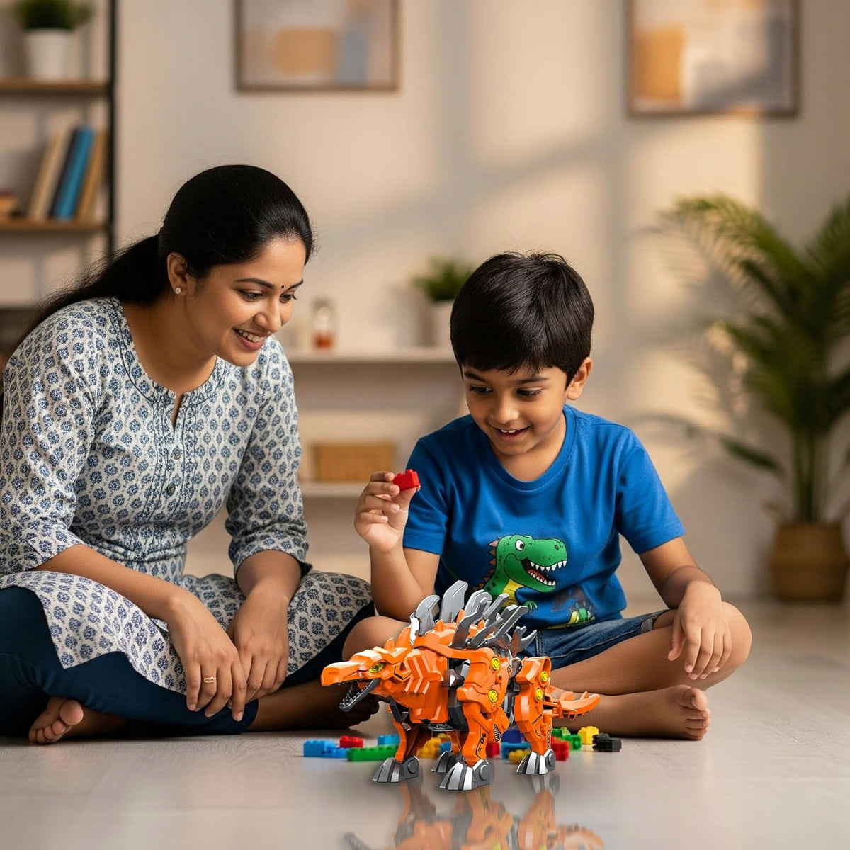 Stegosaurus Dinosaur Model Kit Folding Kit with Remote Control Manufacturer code XT3803159
