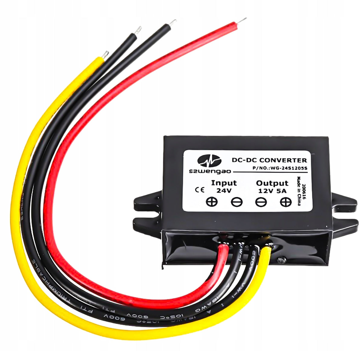 Step Down 24V / 12V Converter 60W 5A Car Auto Car Converter Packaging status original