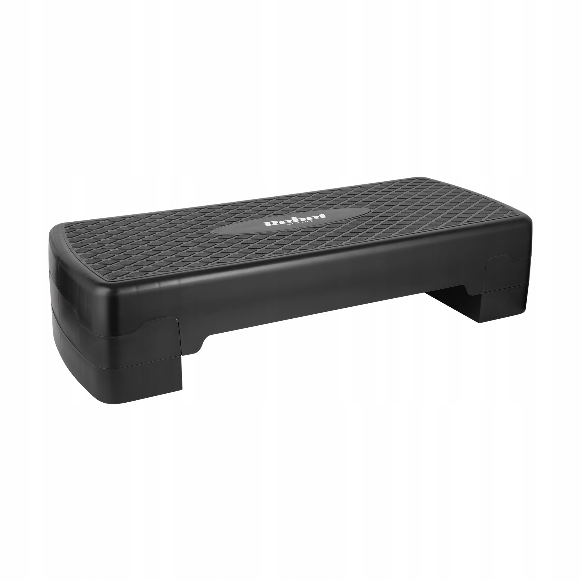 Step for fitness aerobics 3 degrees 68cm black Rebel stepper platform EAN (GTIN) 5901890123051